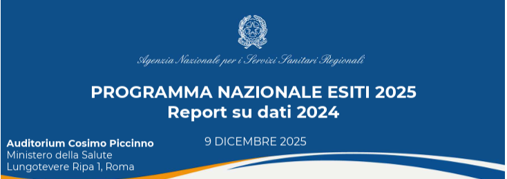 Agenas presenta la nuova Edizione del PNE 2025 – Report su dati 2024